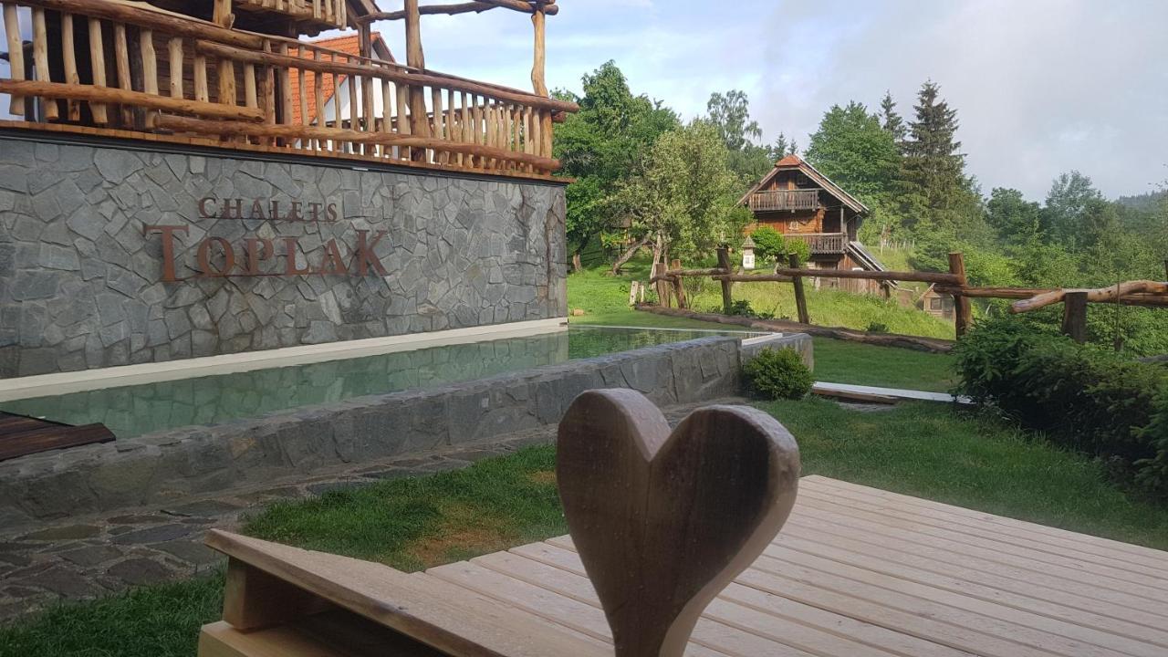 Chalets Toplak Sveti Duh na Ostrem Vrhu Buitenkant foto