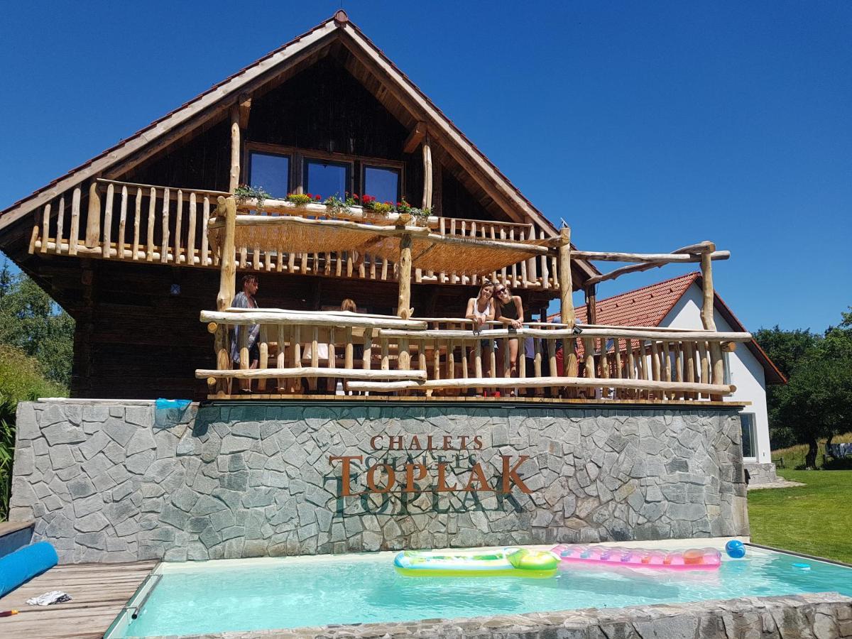 Chalets Toplak Sveti Duh na Ostrem Vrhu Buitenkant foto