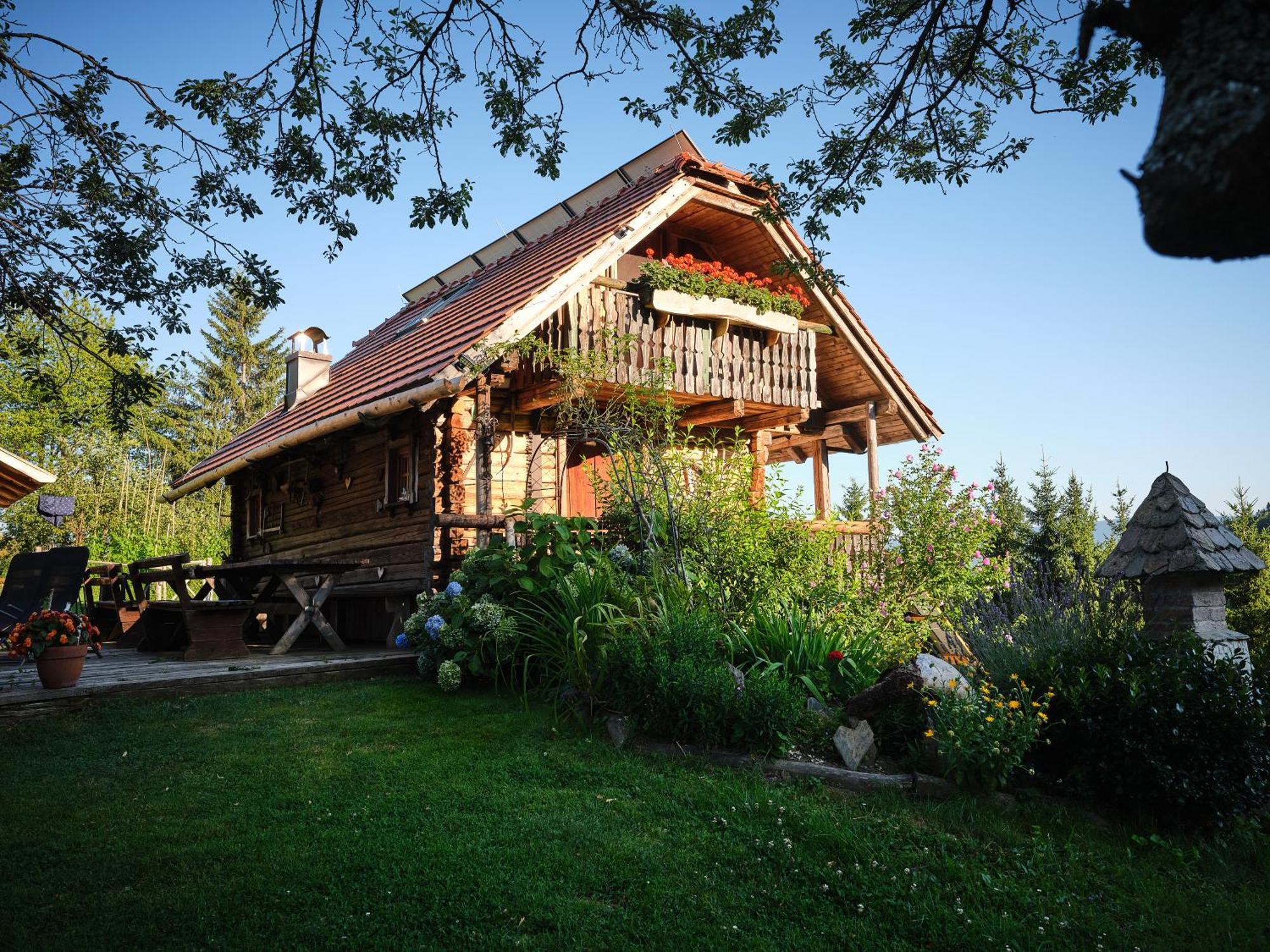 Chalets Toplak Sveti Duh na Ostrem Vrhu Buitenkant foto
