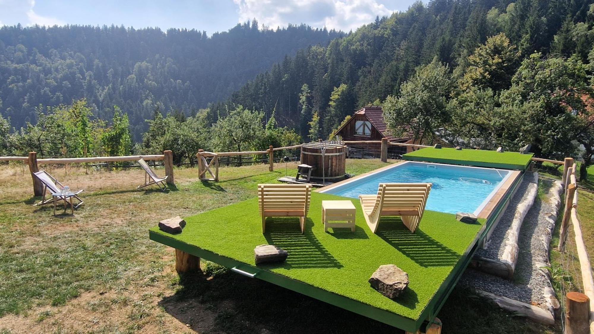 Chalets Toplak Sveti Duh na Ostrem Vrhu Buitenkant foto