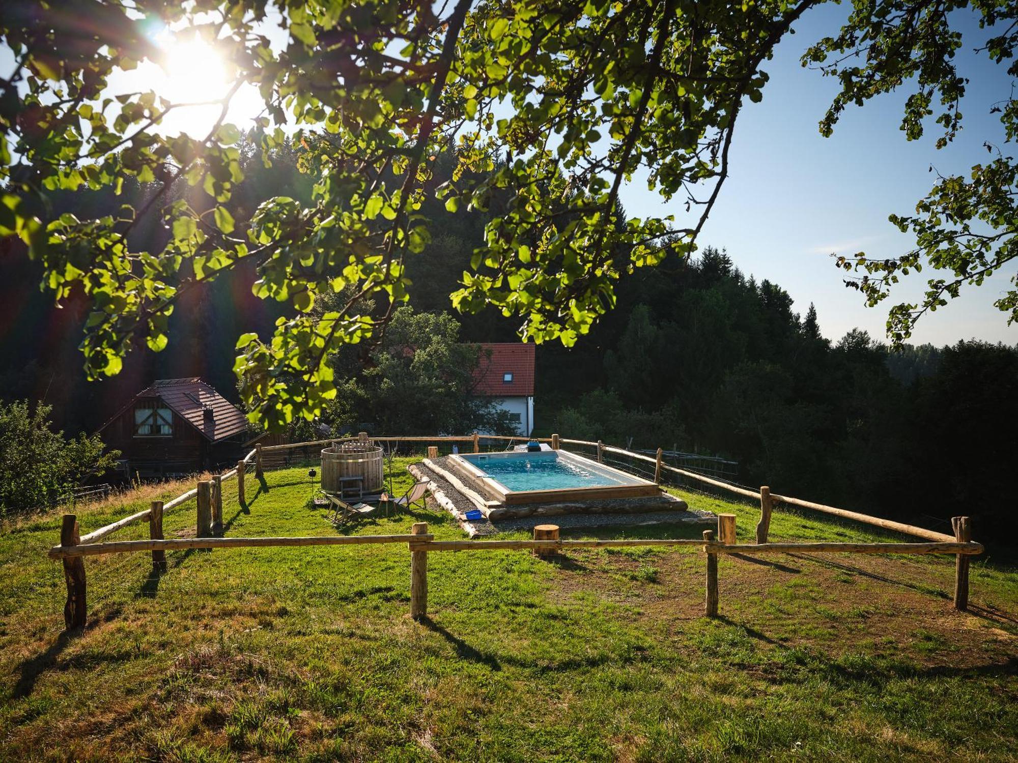 Chalets Toplak Sveti Duh na Ostrem Vrhu Buitenkant foto