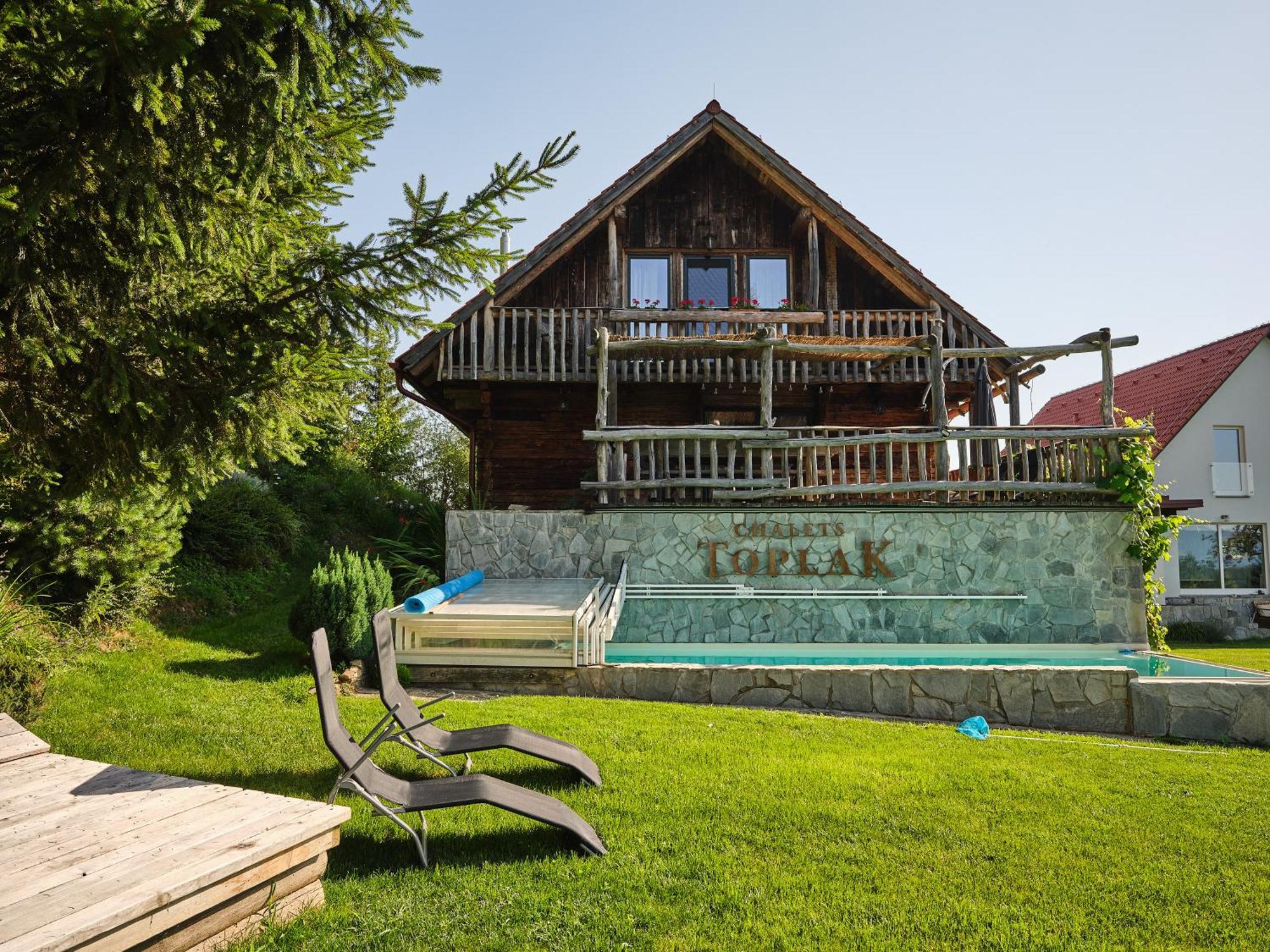 Chalets Toplak Sveti Duh na Ostrem Vrhu Buitenkant foto