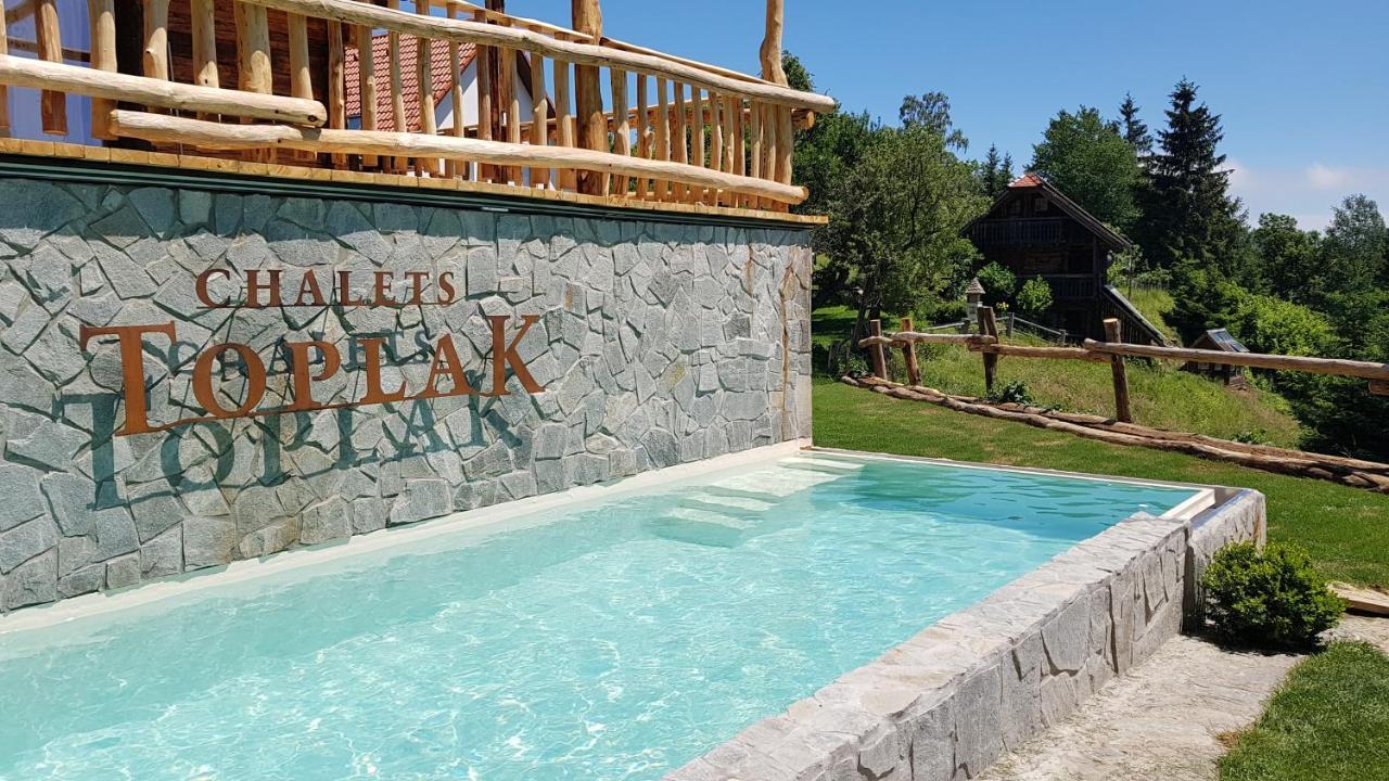 Chalets Toplak Sveti Duh na Ostrem Vrhu Buitenkant foto
